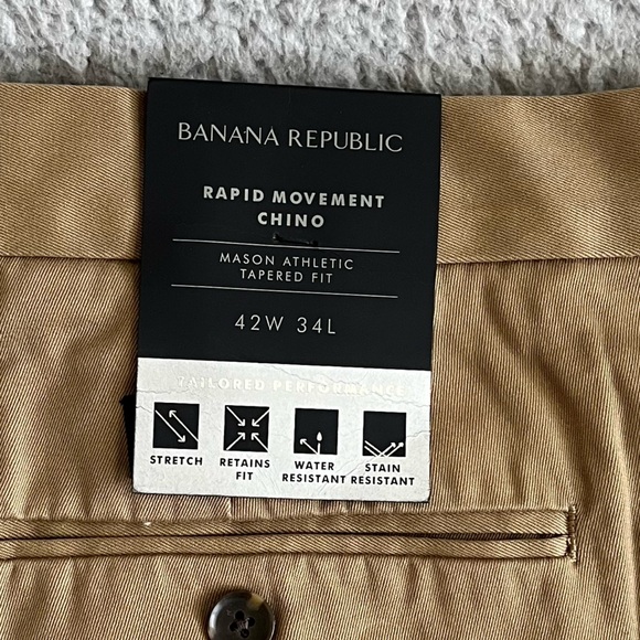 Banana Republic Pantalon De Piel Para Caballero 32x30